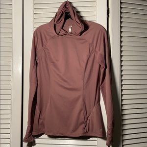 Fabletics hooded athletic shirt medium